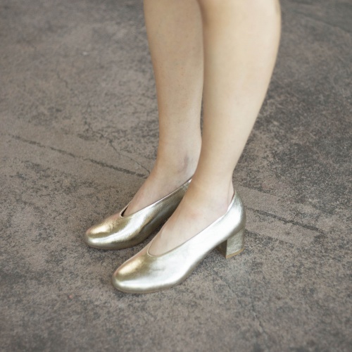Leilot Heels, gold | Balagan Studio