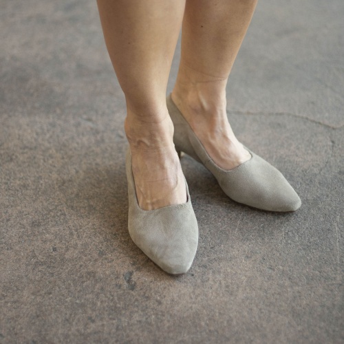 Virginia czółenka, marrone | Balagan Studio
