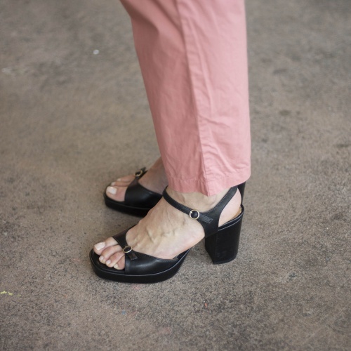 Vivienne Sandals, black | Balagan Studio