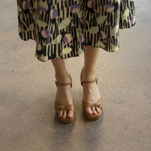 Vivienne Sandals, natural | Balagan Studio