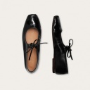 Batsheva Ballerina, glossy black