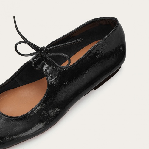 Batsheva Ballerina, glossy black | Balagan Studio