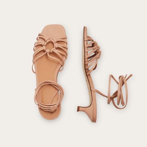 Amfi kitten Sandals, cookie dough | Balagan Studio