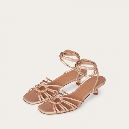 Amfi kitten Sandals, cookie dough | Balagan Studio