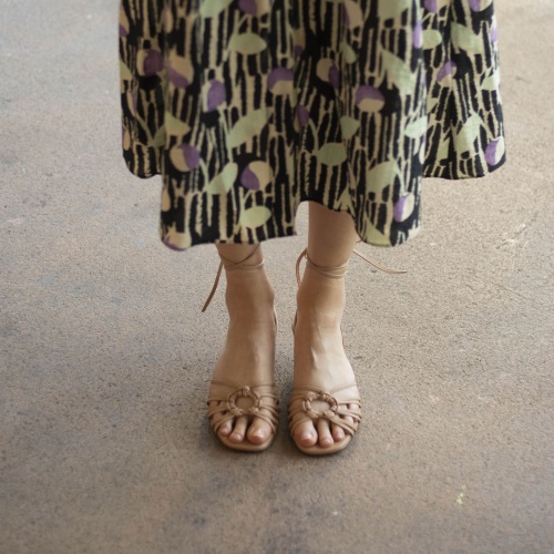 Amfi kitten Sandals, cookie dough | Balagan Studio