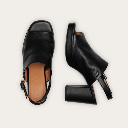 Bette Sandals, black | Balagan Studio