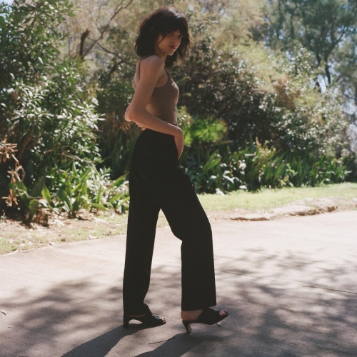 Ginaa slides, black | Balagan Studio