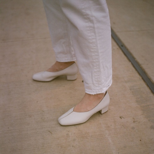 Apulia Heels, cream | Balagan Studio