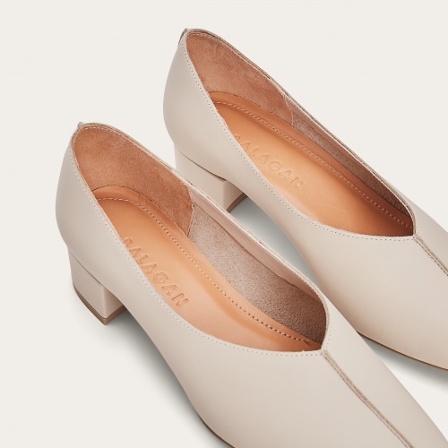 Apulia Heels, cream | Balagan Studio