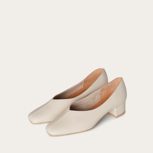 Apulia Heels, cream | Balagan Studio