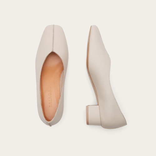 Apulia Heels, cream | Balagan Studio