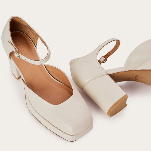 Mira Heels, alabaster | Balagan Studio