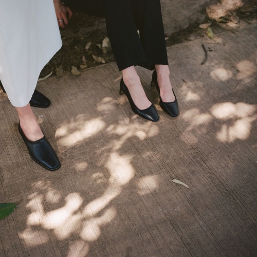 Simone Heels, glossy black | Balagan Studio