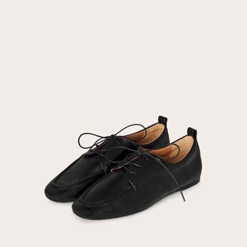 Lila Flats, black| Balagan Studio