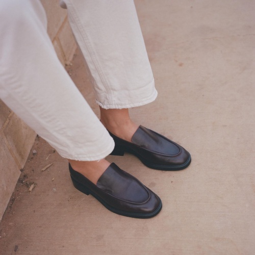 Camila półbuty, mahoniowy | Balagan Studio