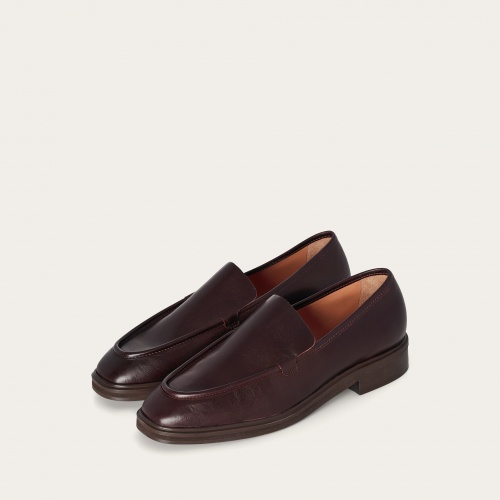 Camila półbuty, mahoniowy | Balagan Studio