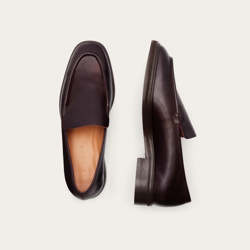 Camila półbuty, mahoniowy | Balagan Studio