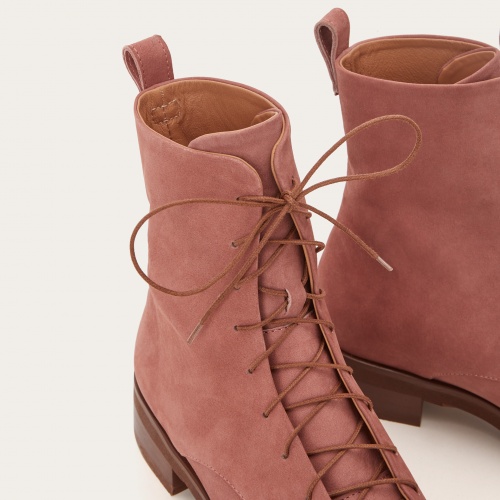 Tzava Boots, dusty rose nubuck | Balagan Studio