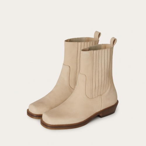 Rokev cowboy boots, bright nubuck | Balagan Studio
