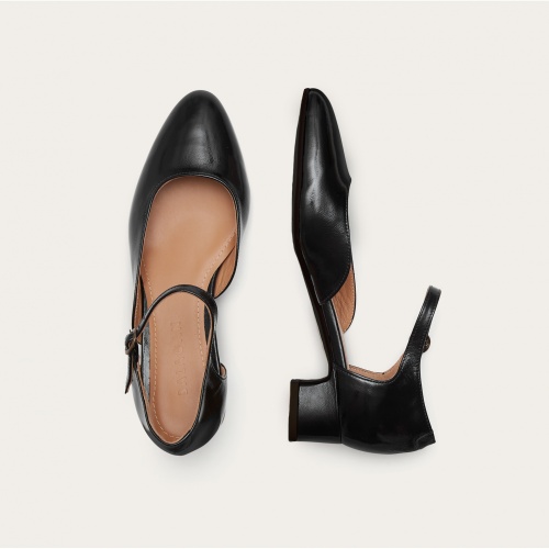 Forte Heels, glossy black OUTLET | Balagan Studio