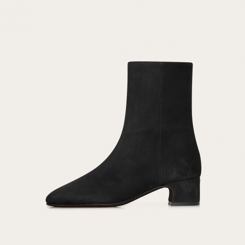 Stav Boots, black nubuck OUTLET | Balagan Studio