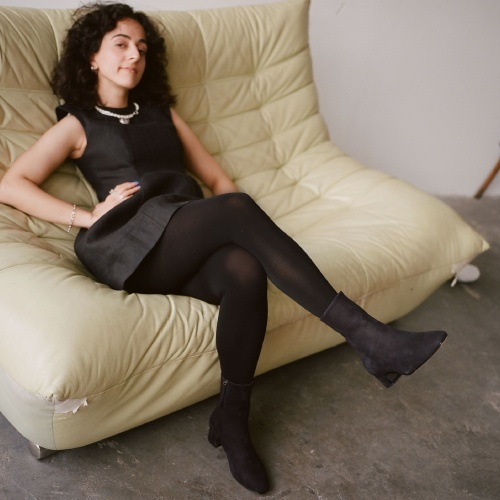 Stav Boots, black nubuck OUTLET | Balagan Studio