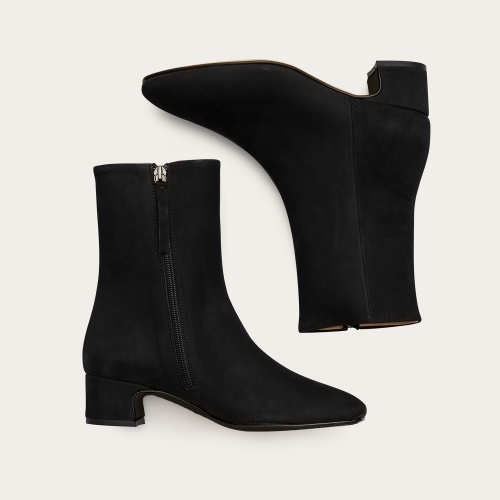 Stav Boots, black nubuck OUTLET | Balagan Studio