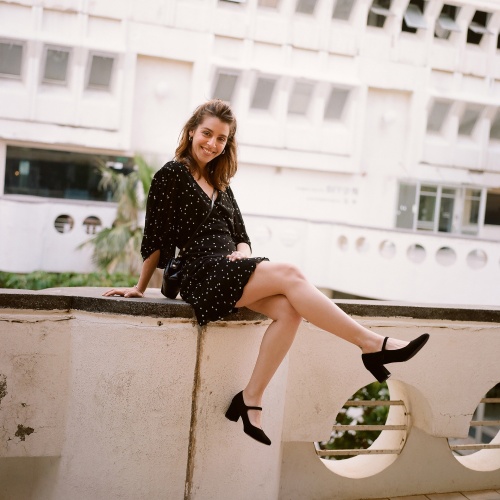 Dora High Heels, black suede | Balagan Studio