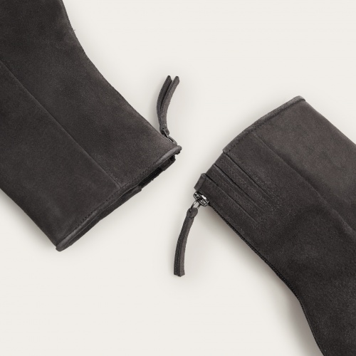 Sus Boots, antracit velvet | Balagan Studio