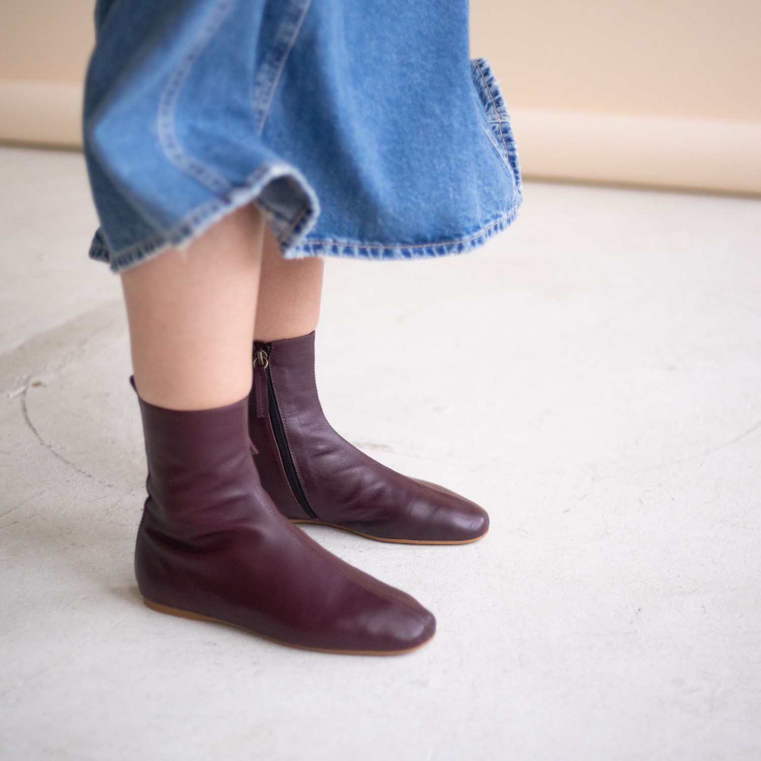 Regel Boots, aubergine | Balagan Studio