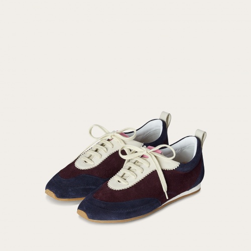 Ritza sneakers, inked velvet | Balagan Studio