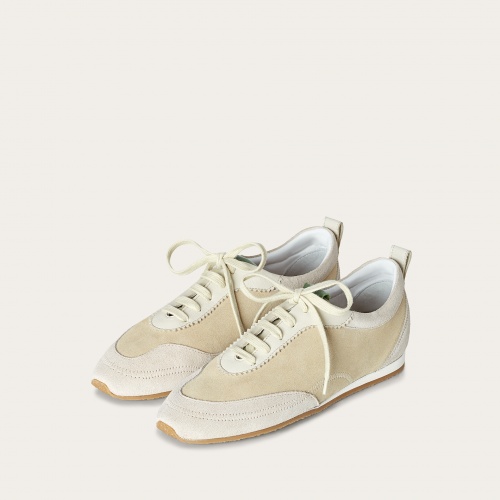 Ritza sneakersy, jasny welur | Balagan Studio
