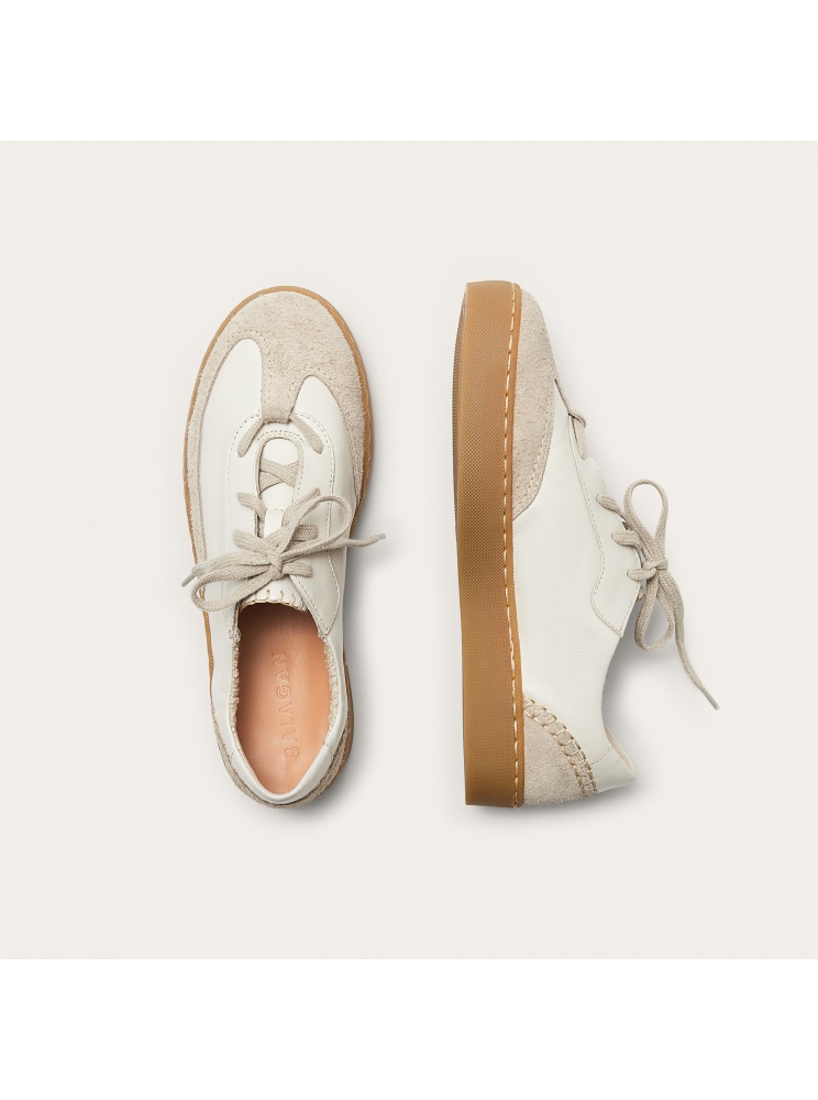 Aluf sneakers, ivory| Balagan Studio