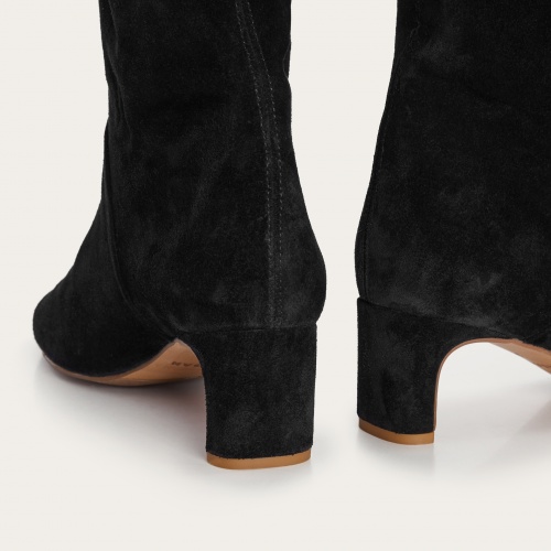 Adina Boots, black velvet | Balagan Studio
