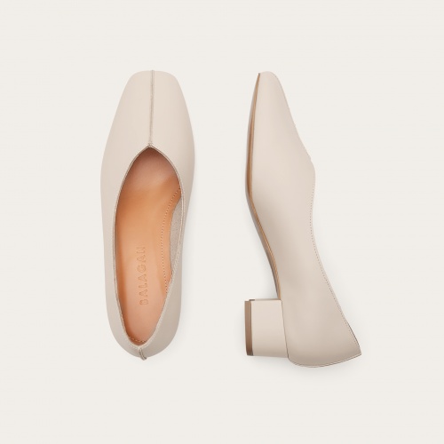 Apulia Heels, cream | Balagan Studio