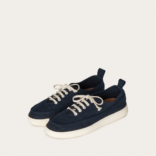 Eretz Sneakers VEGAN BIO, navy blue | Balagan Studio