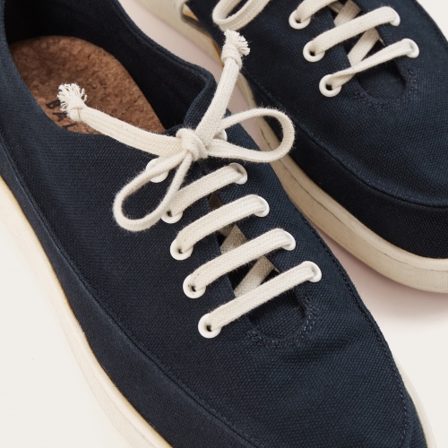 Eretz Sneakers VEGAN BIO, navy blue | Balagan Studio