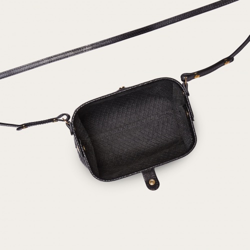 Rofe Bag S, black braid | Balagan Studio
