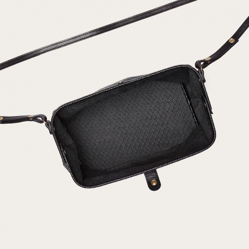 Rofe Bag M, black braid | Balagan Studio