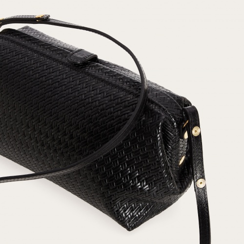 Rofe Bag M, black braid | Balagan Studio
