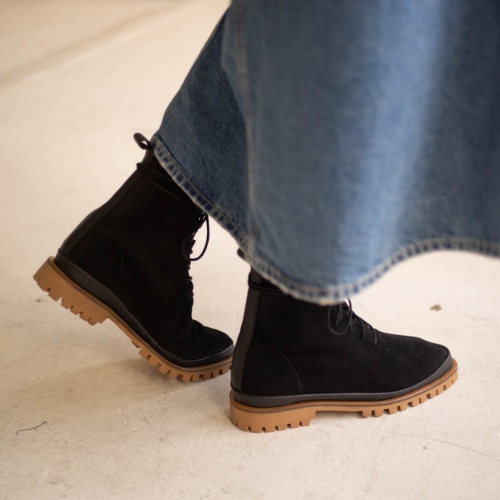 Yaar Boots, black velvet | Balagan Studio