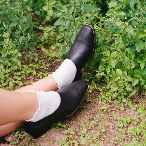 Vincent Flats, black| Balagan Studio