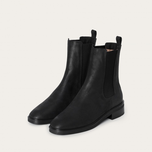 Arava Chelsea Boots, black nubuck OUTLET | Balagan Studio
