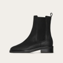 Arava Chelsea Boots, black nubuck OUTLET