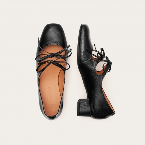 Greta Heels, glossy black | Balagan Studio