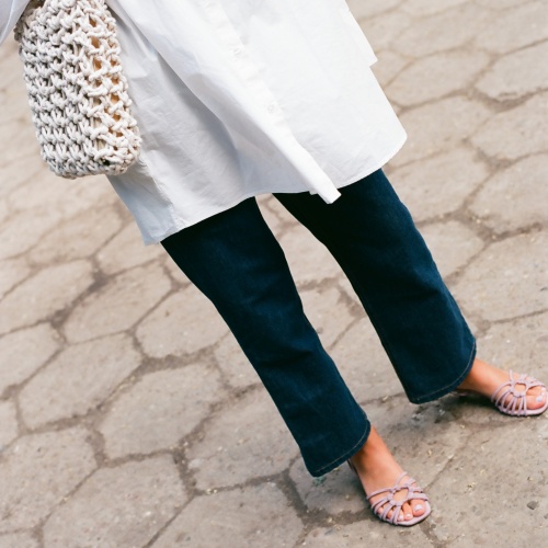 Amfi kitten Sandals, lavender suede | Balagan Studio