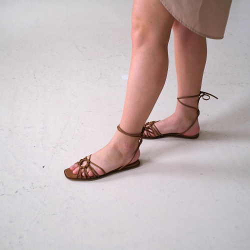 Amfi Sandals, caramel | Balagan Studio