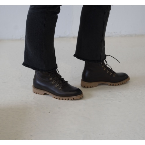 Har boots, waxed bronze | Balagan Studio