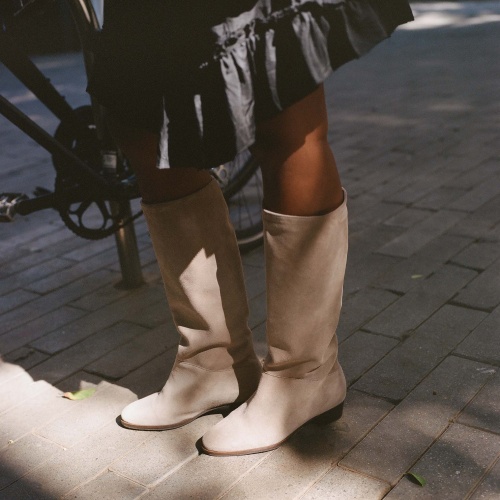 Martha kozaki, marrone | Balagan Studio