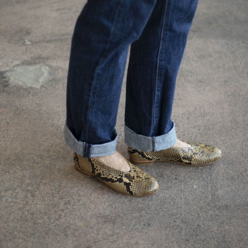 Opera baleriny, brązowy wzór pytona| Balagan Studio